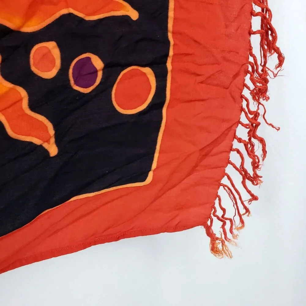 Celestial Sun Planet Sarong Pareo Wall Tapestry 66x46 Whimsigoth Boho Rayon